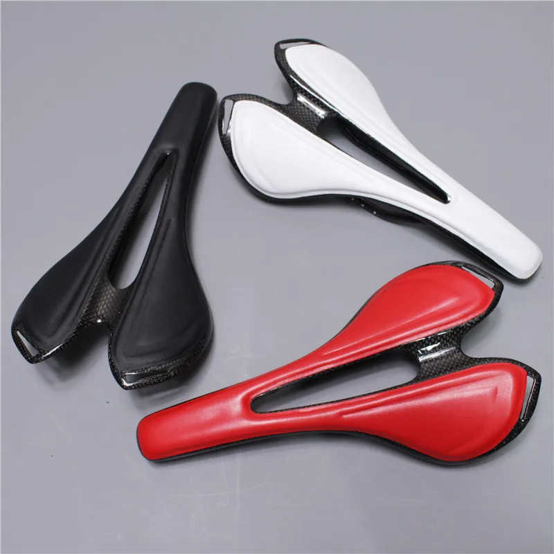Новинка 2017 седло для горного велосипеда из углеродного и кожаного волокна