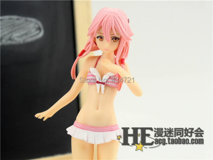 Лидер продаж японский Классический Аниме Guilty Crown Yuzuriha Inori Inory купальный костюм