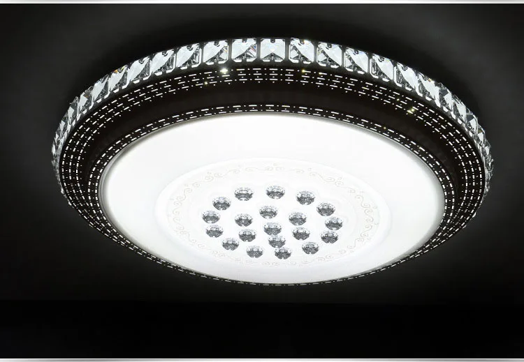 Роскошная хрустальная потолочная лампа круглая Хрустальная Потолочная люстра K9