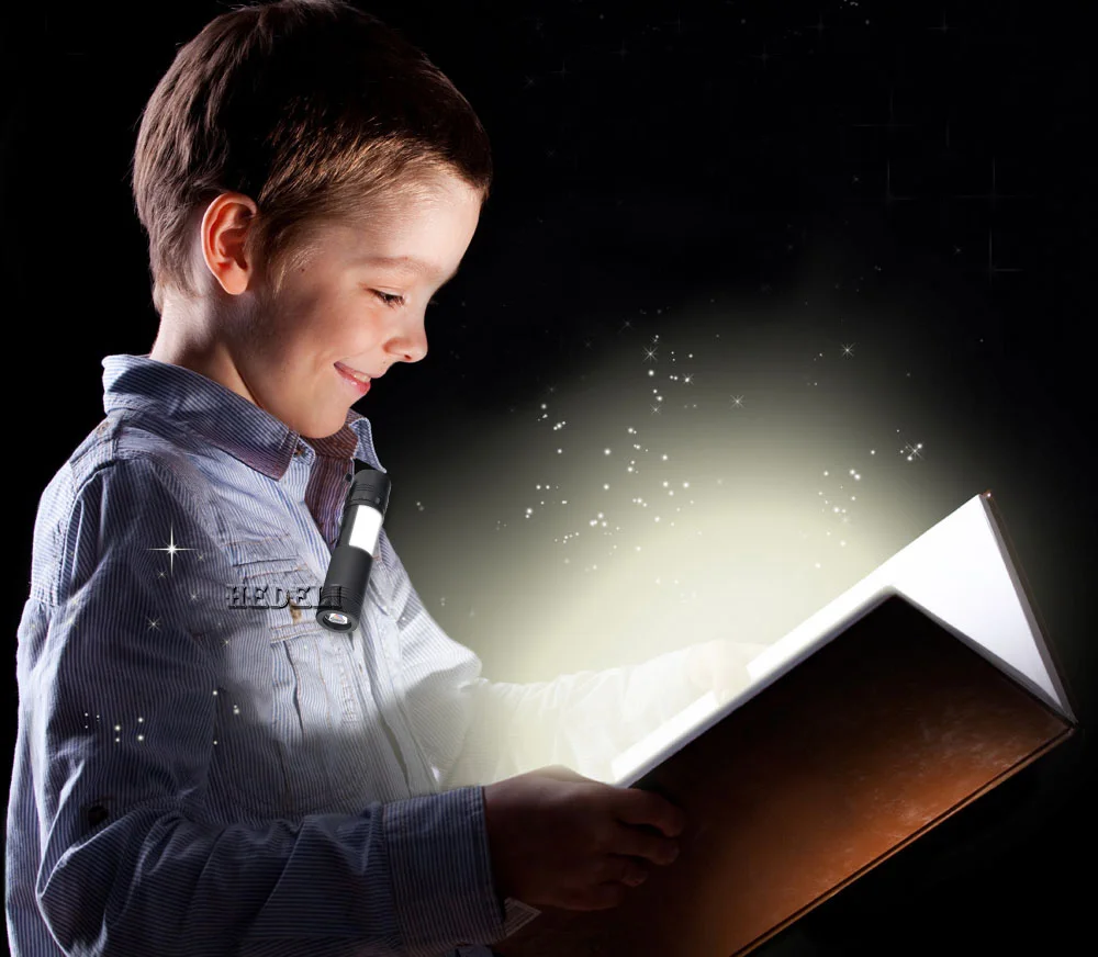 Мини светодиодный фонарик вспышка COB портативный Водонепроницаемый ночник для