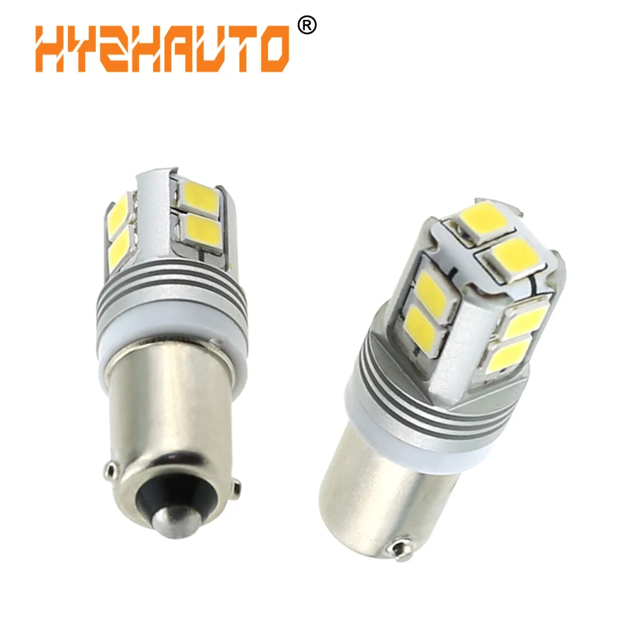 Автомобисветодиодный светодиодные лампы HYZHAUTO BA9S T4W для номерного знака белые