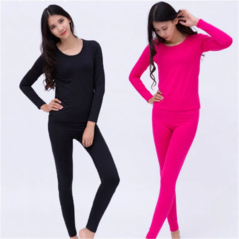 Новинка зимняя высококачественная Женская одежда термобелье зимнее нижнее