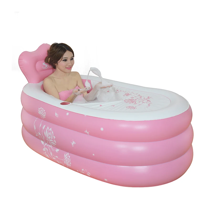 Надувная ванна для взрослых пластиковая Ванна надувные бассейны большая детская
