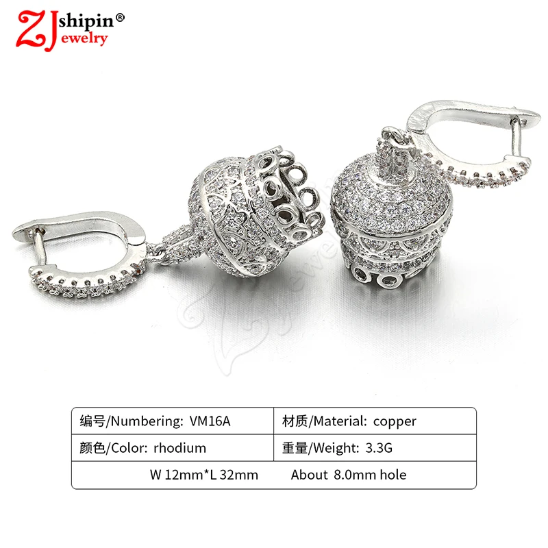 Новые аксессуары для ювелирных изделий из искусственного циркона с