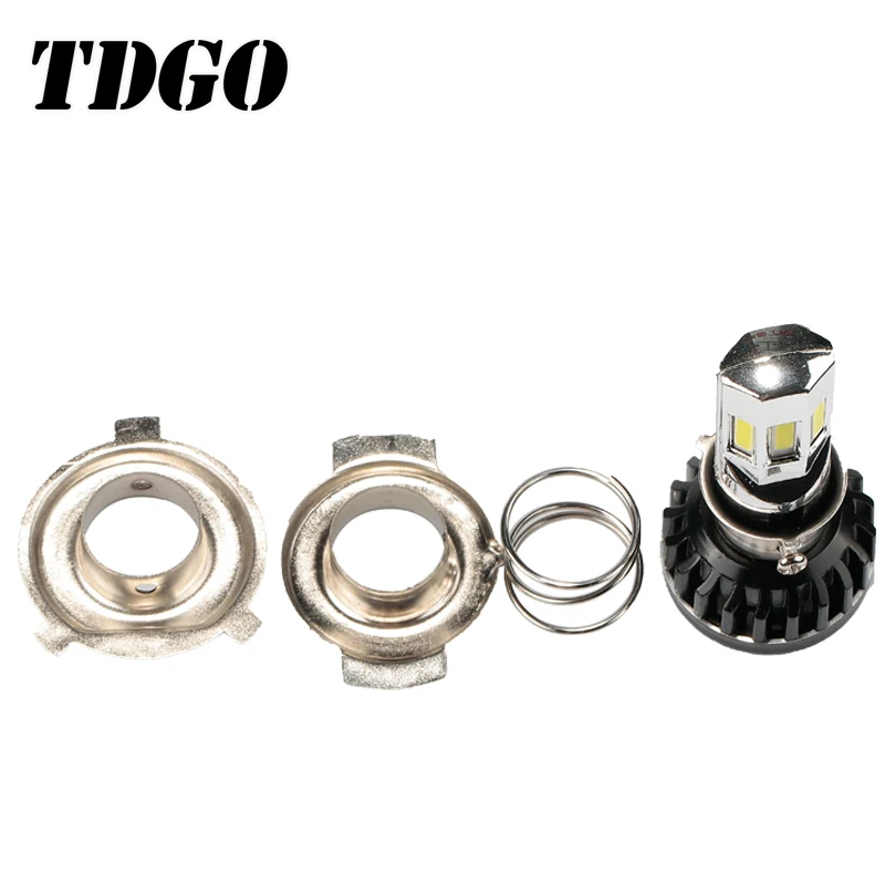 TDGO мотоцикл фар H6 свет Ba20d DC12v фары лампы головы луч света белый главный 24 W 2400LM