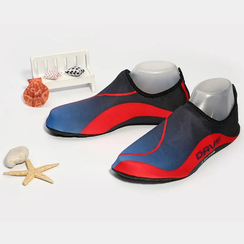 Уличная обувь унисекс для плавания на плоской подошве пляжная с мягкой подушкой