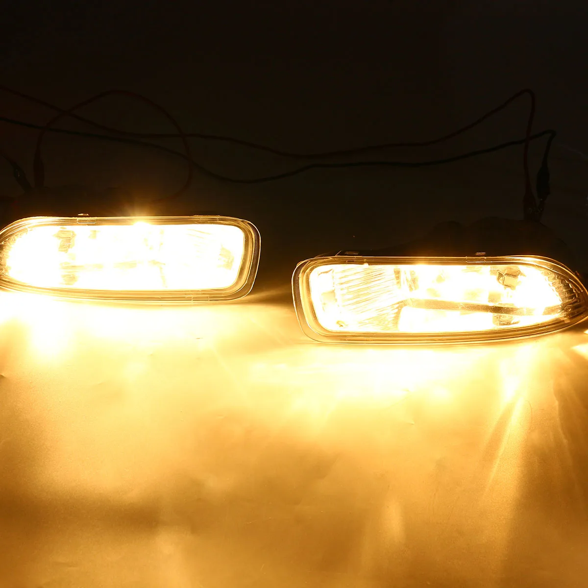 81200-02060 1 пара противотуманный светильник для Toyota Corolla 2003 2004 автомобильный бампер лампа прозрачные линзы с лампой высокая яркость Замена