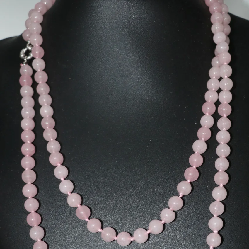 Бесплатная доставка 8 мм розовый jade природный камень джаспер халцедон круглые