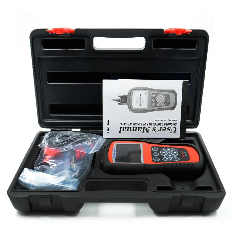 100% оригинальный сканер кодов Autel Maxidiag Elite MD802 4 в 1 MD 802 (MD701 + MD702 MD703 MD704) модель DS|maxidiag