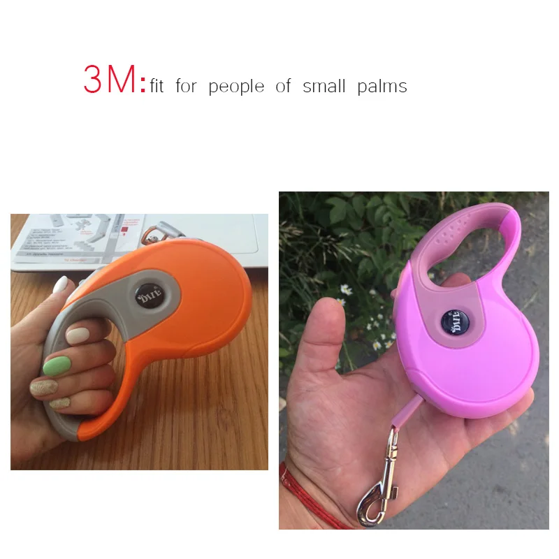 3M 5M Retractable Dog Leashes Automatic Flexible Dog Puppy Cat Traction Rope Leads Dog Leash for Small Medium Dogs Pet Products