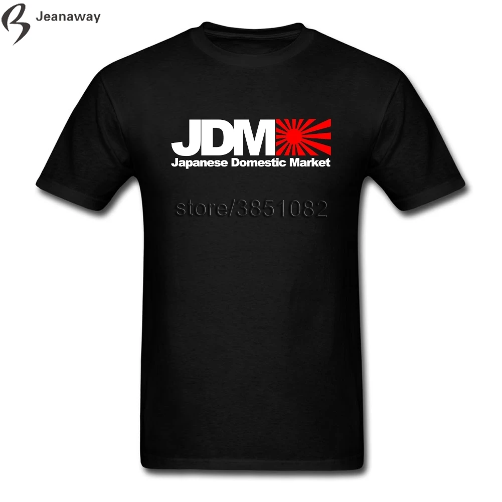 Бренд Для мужчин футболки японского Внутреннего Рынок JDM с короткими рукавами
