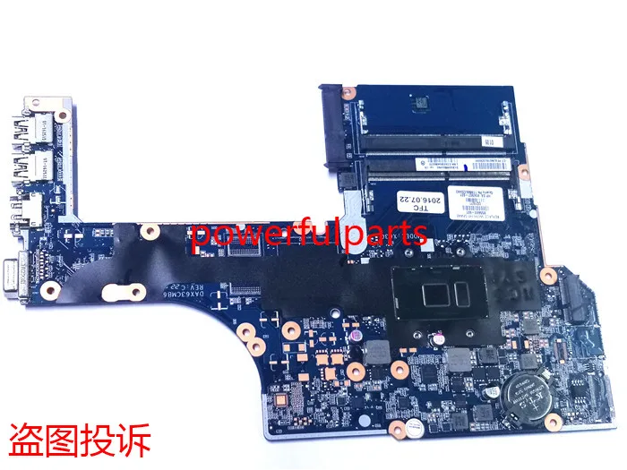 Для hp 450 g3 470 материнская плата 855669 601 DAX63CMB6C0 cel3588u без VGA хорошо работает и