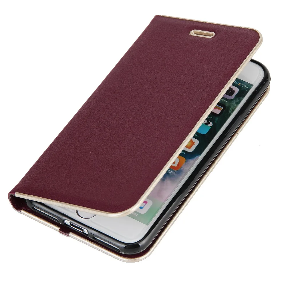 Leather Case For Apple iPhone 5 5s SE /6 6s Plus Wallet Credit Slot Stand Cover Luxury 7 Magnetic flip Holster |