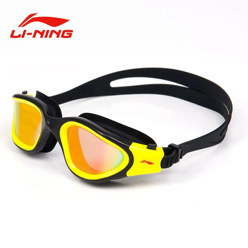 Новое лучшие плавательные очки анти-туман HD плавать для мужчин женщины pc