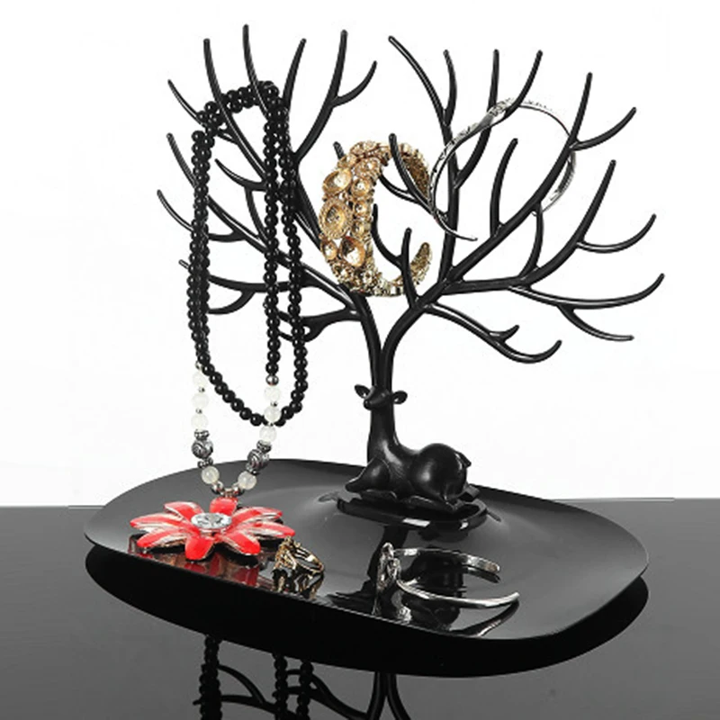 Ювелирные изделия дисплей держатель стенд маленькие серьги с оленями Ожерелье