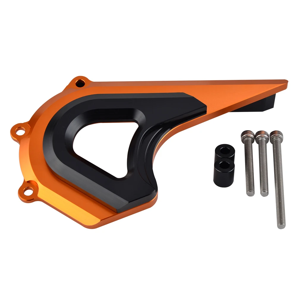 Алюминиевая крышка передней звездочки CNC для KTM RC125 RC200 2014 2015 защита цепной Duke 125 200