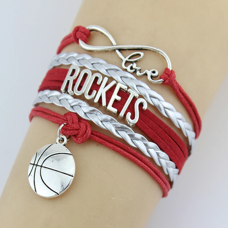 Браслет Infinity Love Rockets кожаный плетеный браслет ручной работы для женщин и