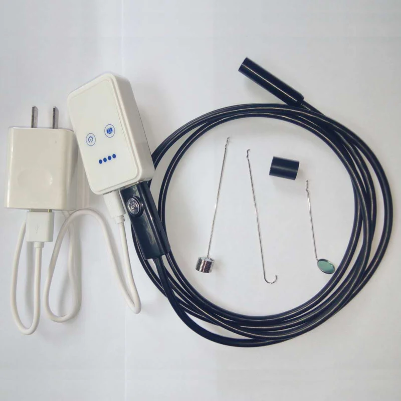 WE910 10.0Meters Waterproof USB Wired Endoscope Inspection Camera with WIFI Box for Smart Phone Wireless Connection & LED Light |