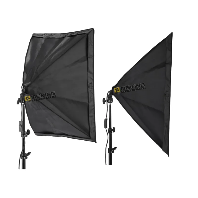 софтбокс для фотоаппарата стойка вспышки и зонта Meking фотостудия освещение Softbox 50