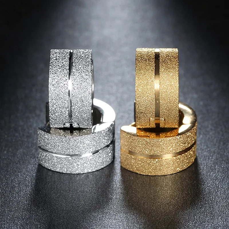 Минималистичные ювелирные изделия модные серьги для женщин и мужчин из
