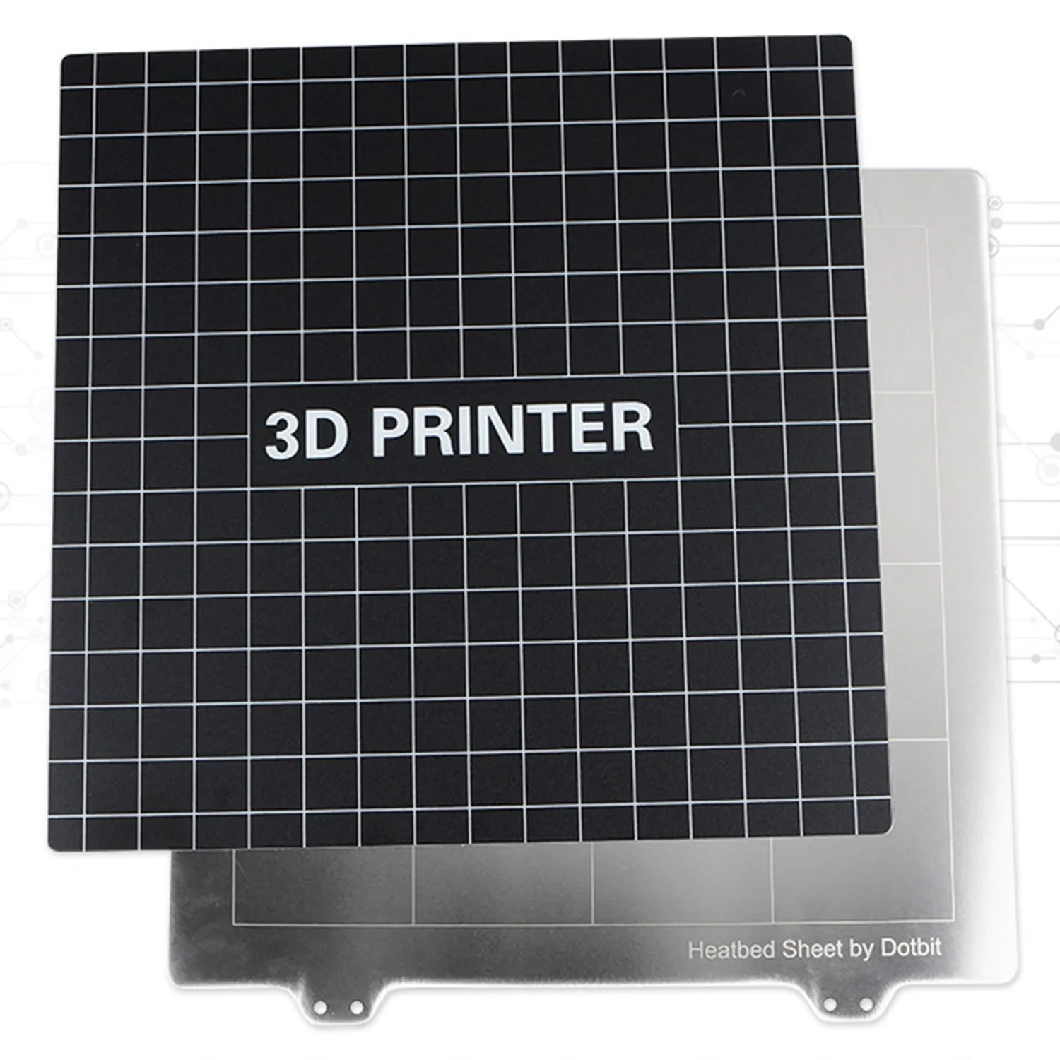 220*220mm 3D Printer Accessories Hot Bed Steel Plate + Platform Sticker For High Performance | Компьютеры и офис