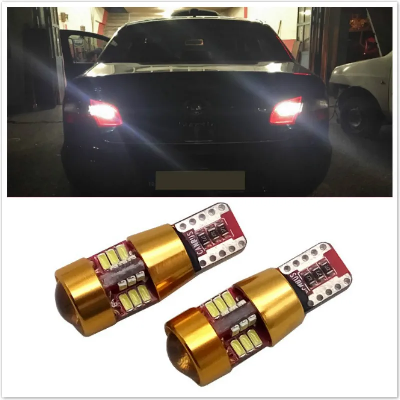 2x Canbus T10 W5W светодиодный автомобильная светодиодная лампа лампочки для peugeot 206 407 207