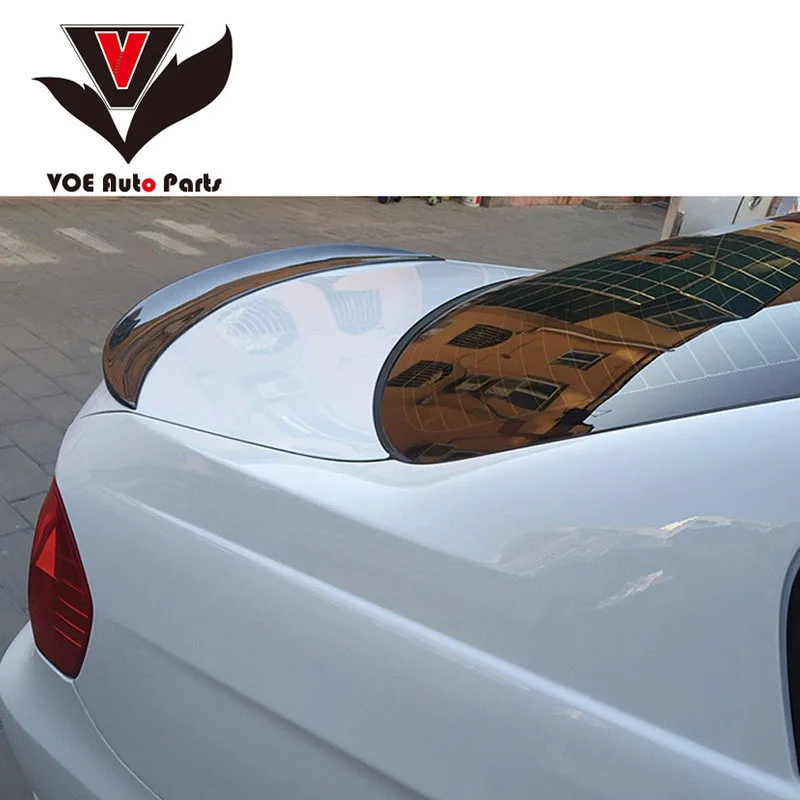 E90 P style PU Материал спойлер на задний багажник крыло для BMW 3 серии 2005 2006 2007 2008 2009 2010 2011|Спойлеры и крылья| |