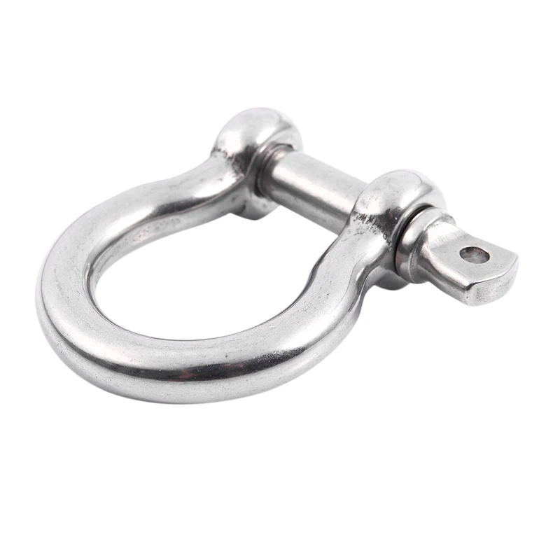 10mm 3/8&quot 304 Stainless Steel Bow Shackle Clevis for Rigging | Обустройство дома