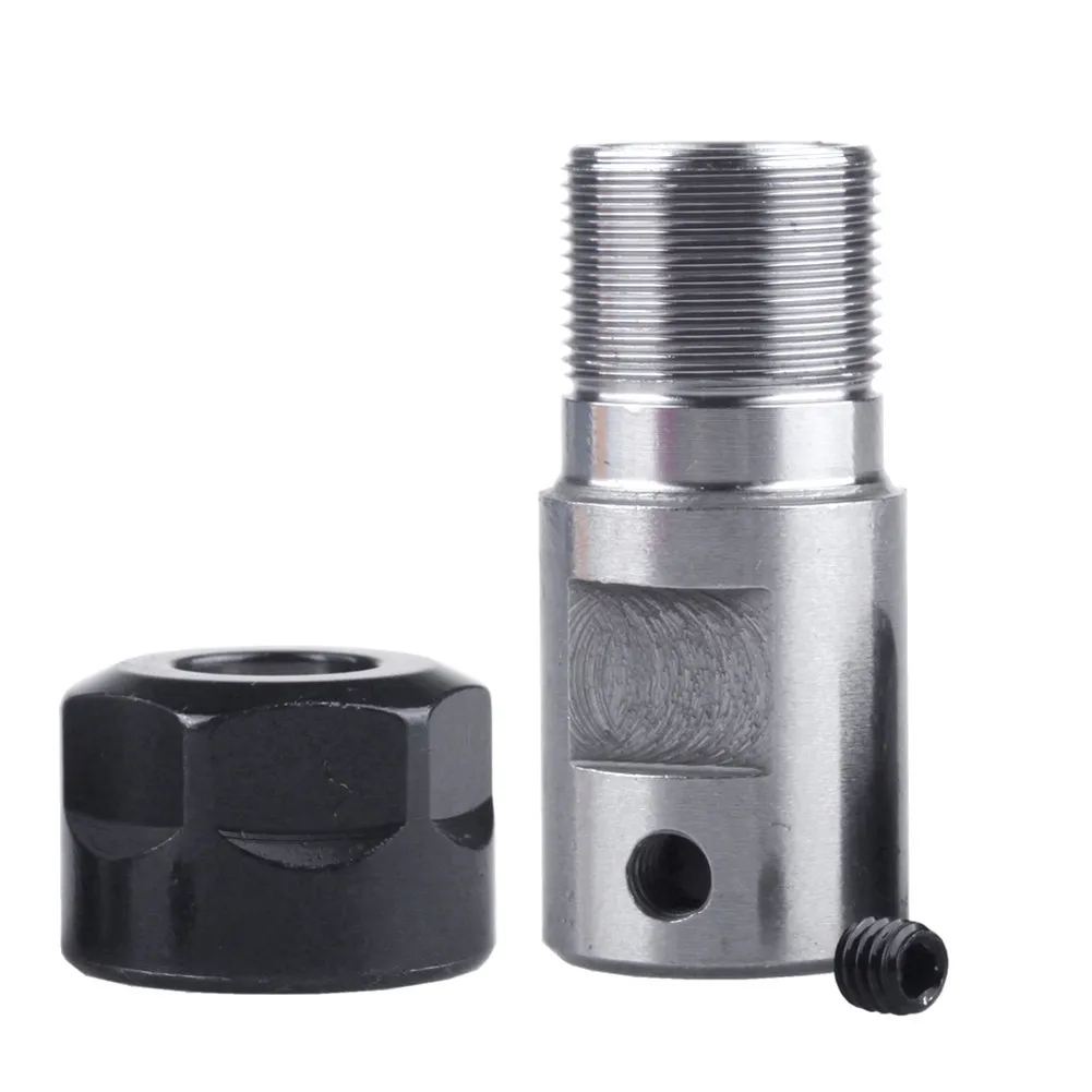 

ER11 Collet Chuck Motor Shaft Holder Spindle Lathe Collet Extension Rod Inner 5MM For CNC Milling High Quality