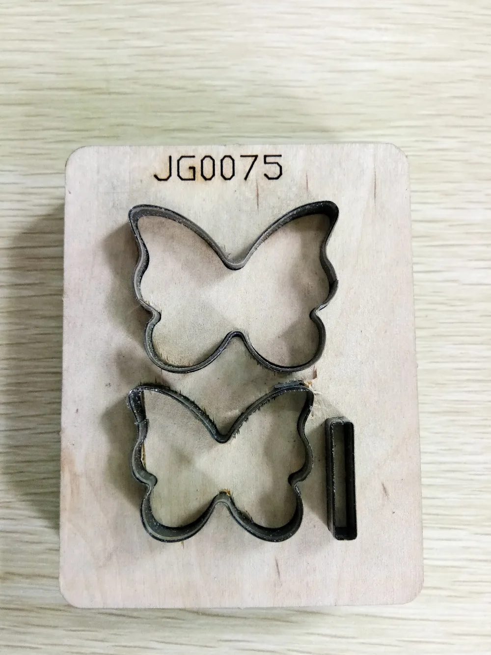 Ufurty бабочка режущие штампы режущие резец древесины высечки нож mold-JG0075
