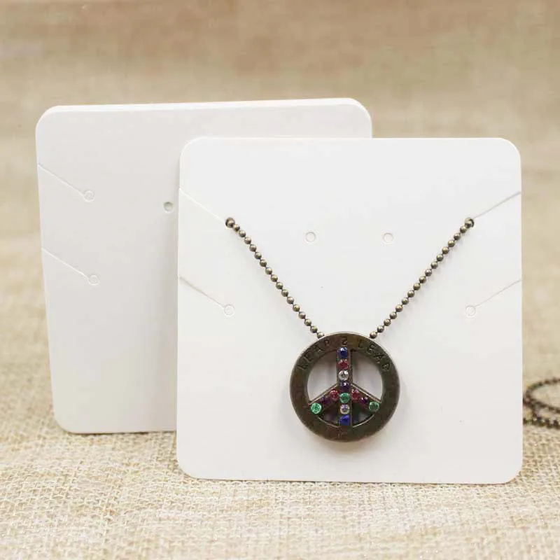 100 шт. бумажные подвески для ожерелья 7 х7 см|tag tag|tag cardtag charm |