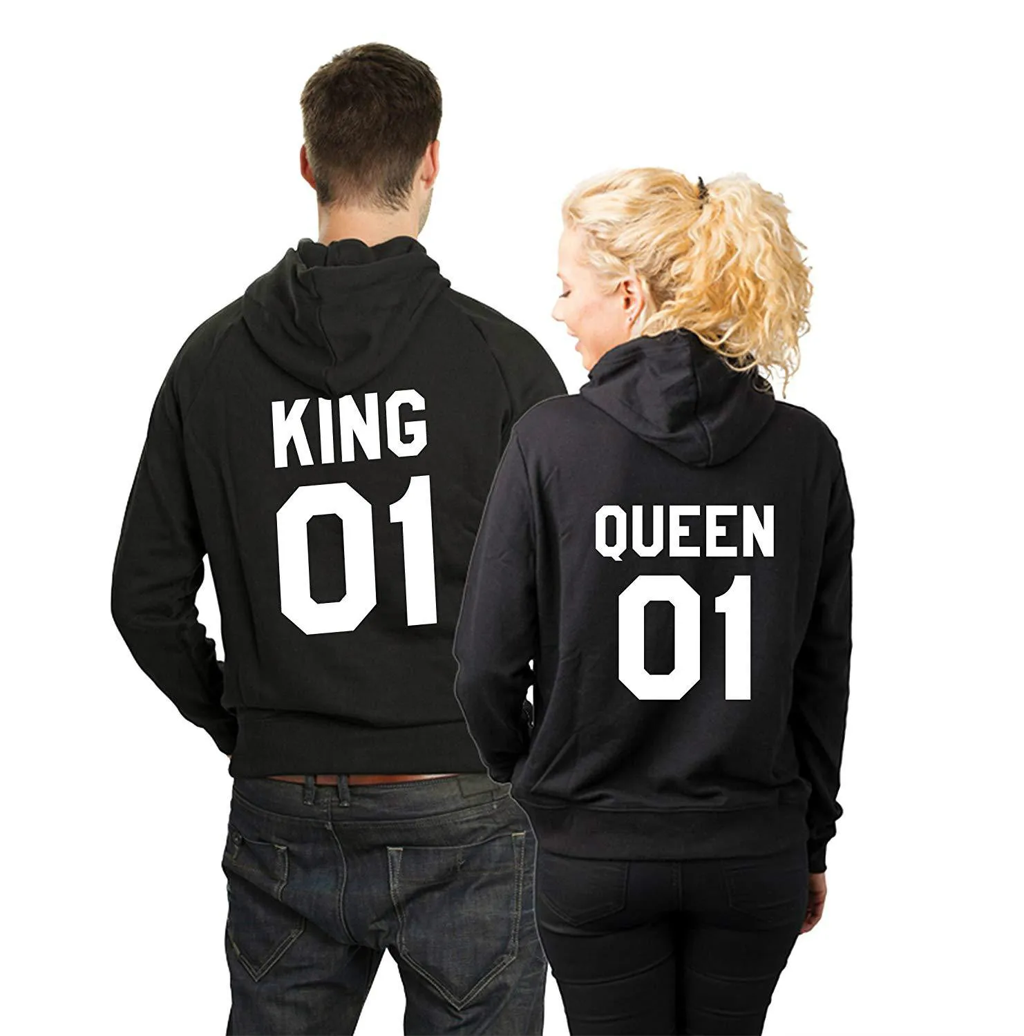 Новая модная мужская и женская одежда QUEEN 01 KING пальто парные хлопковые махровые