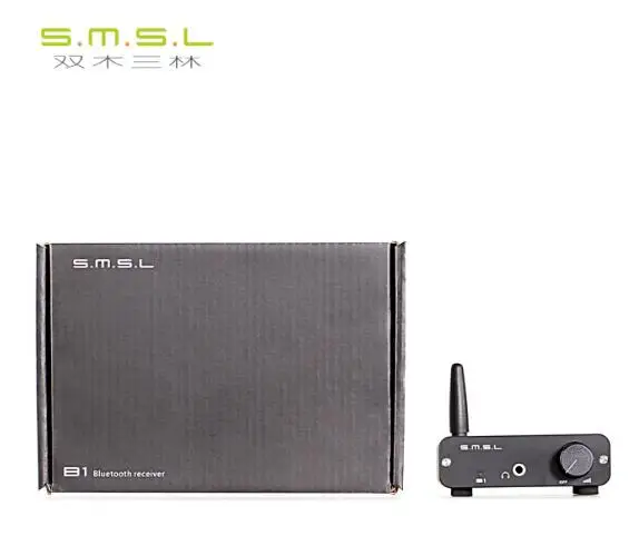 Цифровой аудио приемник SMSL B1 Bluetooth вход декодер проигрыватель CSR 4 2 Поддержка APT-X |