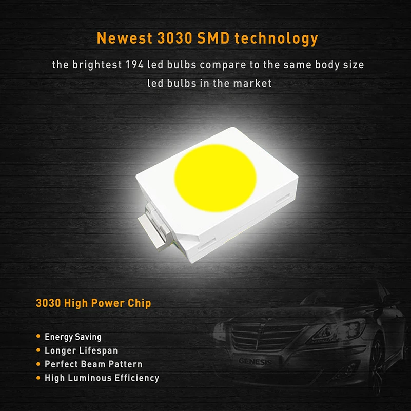 AUXITO 2x T10 Светодиодный лампочки Canbus W5W 168 194 Подсветка салона для Audi A3 8P 8L 8V A4 B6 B7 B8 A5 A6