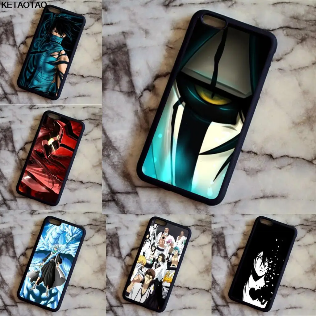 KETAOTAO Японские Аниме отбеливатель Ulquiorra телефонные чехлы для iPhone 4S 5C 5S 6 6S 7 8 Plus XR XS