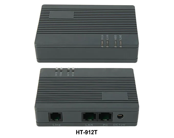 ITU-H.323 V4 и IETF SIP V2 VOIP шлюз HT-912T один RJ-11 FXS порта для лекарственных препаратов