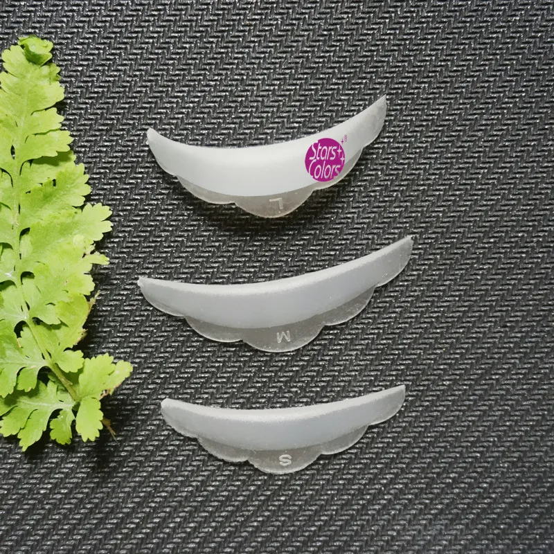 50 упак./лот 3 пар/упак. рециркуляции ресниц Пермь стержней силиконовая ресница для