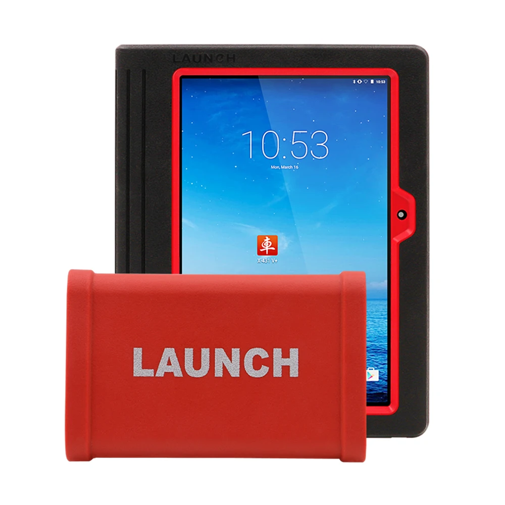 Оригинальный LAUNCH полная система диагностического инструмента Он X431 V + Pad 10 1