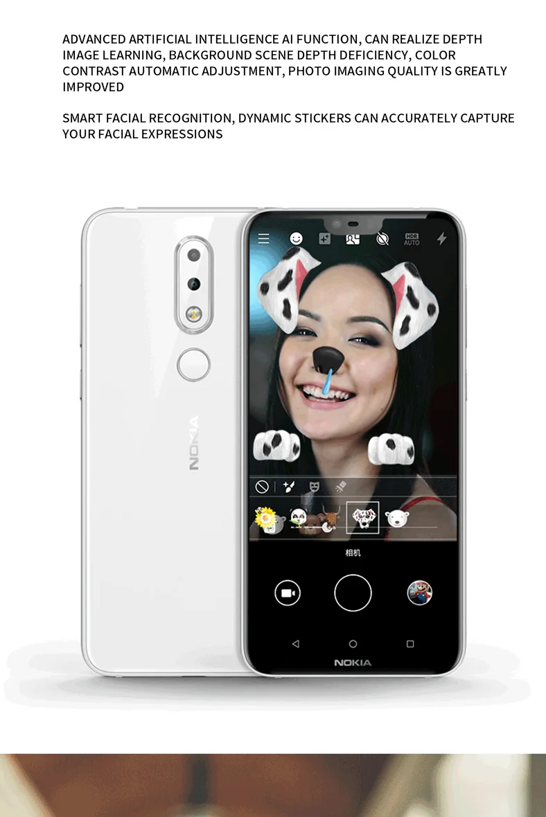 Мобильный телефон Nokia X6/6,1 plus, 6+ 64G, Восьмиядерный процессор Snapdragon 636, 5,8 дюймов, FHD, Мп+ Мп, камера, сканер отпечатков пальцев, смартфон