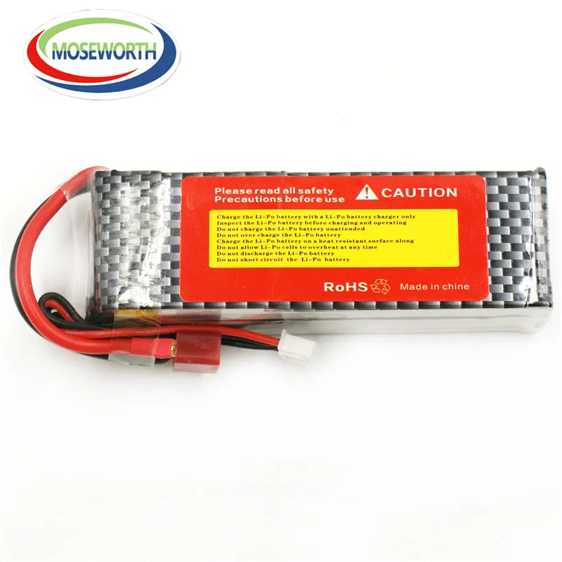 Аккумулятор Lipo 4S 14 8 в 2800 мАч 30C для игрушек с дистанционным управлением