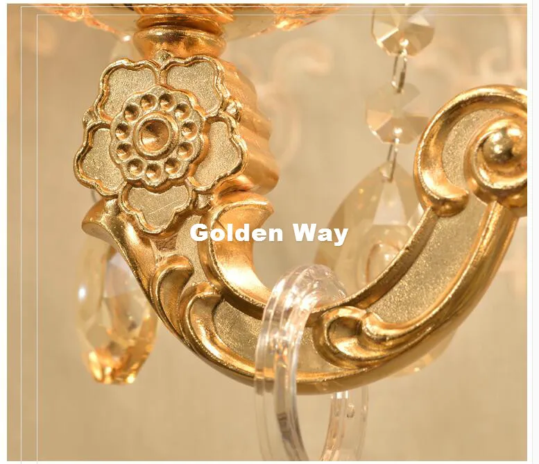 Free Shipping Modern Crystal Table Lamps For Living Room Bedroom Alloy Golden Lamp Shades Bedside Design Crystal Table/Desk Lamp