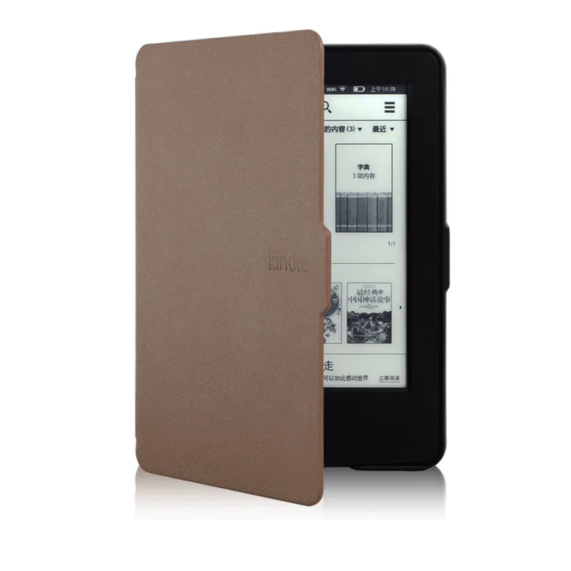 2016 высококачественный тонкий кожаный чехол для Amazon 2014 новый защитный Kindle 7 |
