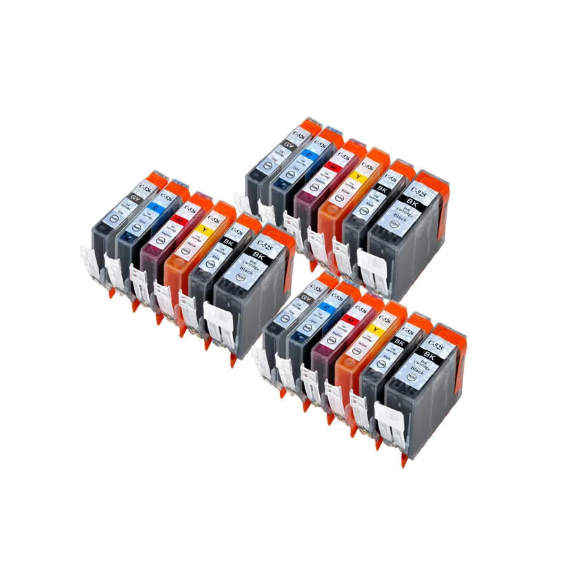 6color 3set BLOOM PGI525 CLI 526 совместимый чернильный картридж для принтера canon PIXMA MG6150 MG6250 MG8150 MG8250 - Цвет: 6color 3set