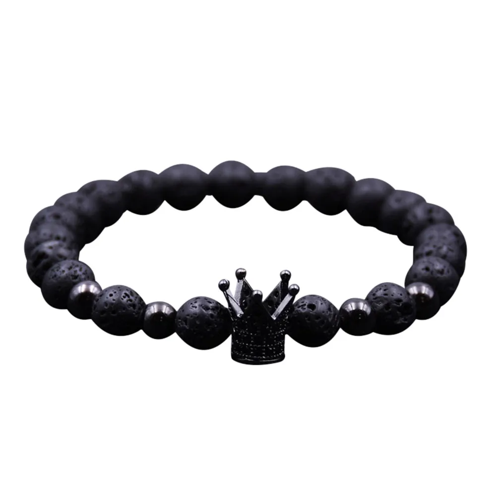 Популярные красивые модные красочные бусины из натурального камня чакра браслет