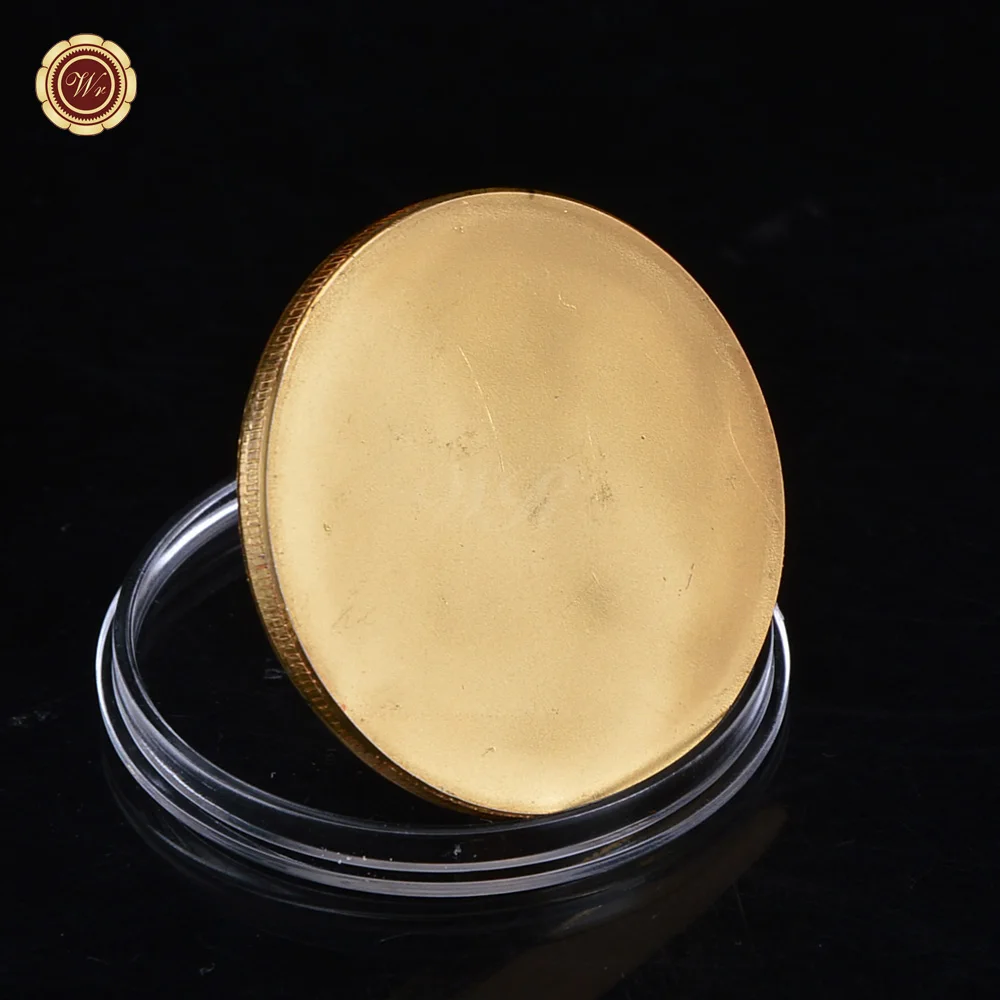 Нью Йорк 9/11 позолоченная монета оптовая продажа памятная с круглый пластиковый