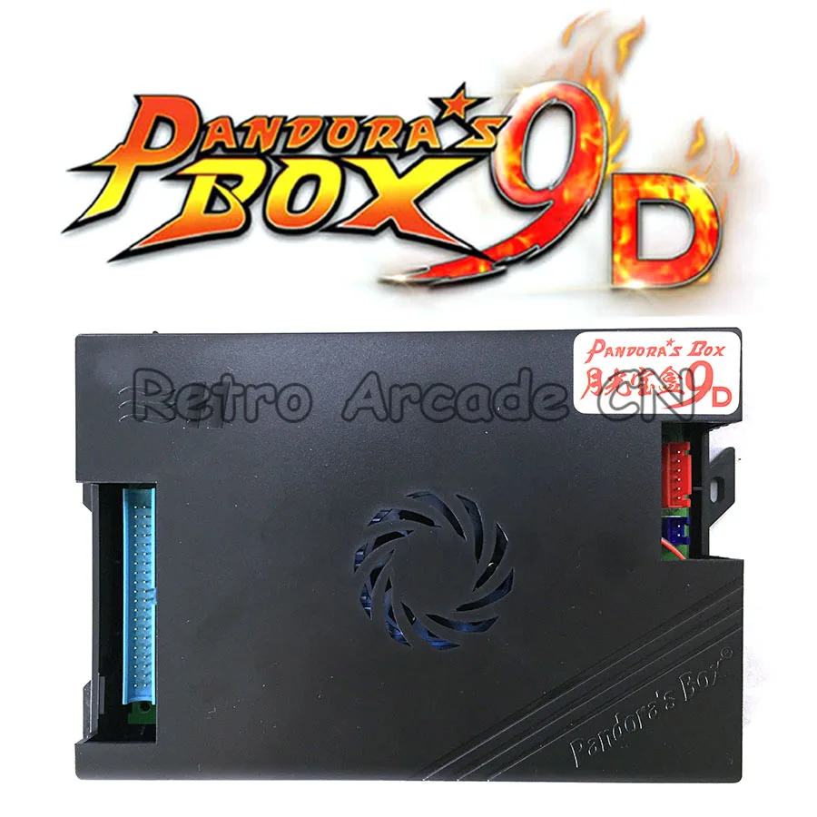 Оригинальная Pandora's Box Серия аркадная игровая материнская плата PCB 4S+/5/6/9/9D, аркадная версия и семейная версия, Pandora box 9D - Цвет: Pandora box 9D F