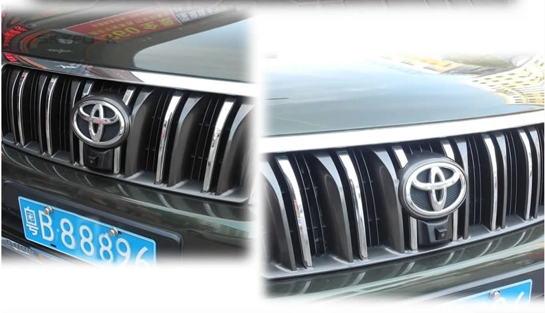 600L CCD автомобильная парковочная камера с видом спереди для Toyota Prado 150 установка под логотипом автомобиля Водонепроницаемая