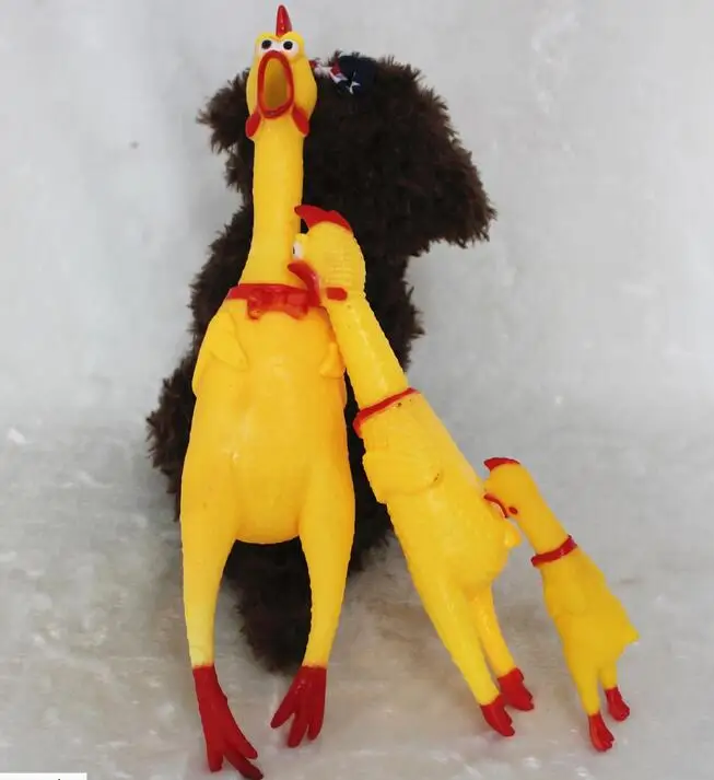 Игрушки для домашних собак забавные петушиные вороны игрушки-пищалки щенков и