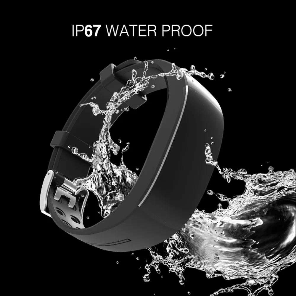 MHKBD PPG ЭКГ браслет кровяного давления IP67 водонепроницаемый смарт-Браслет спортивный шаг мониторинг сердечного ритма наручные часы KBD0020
