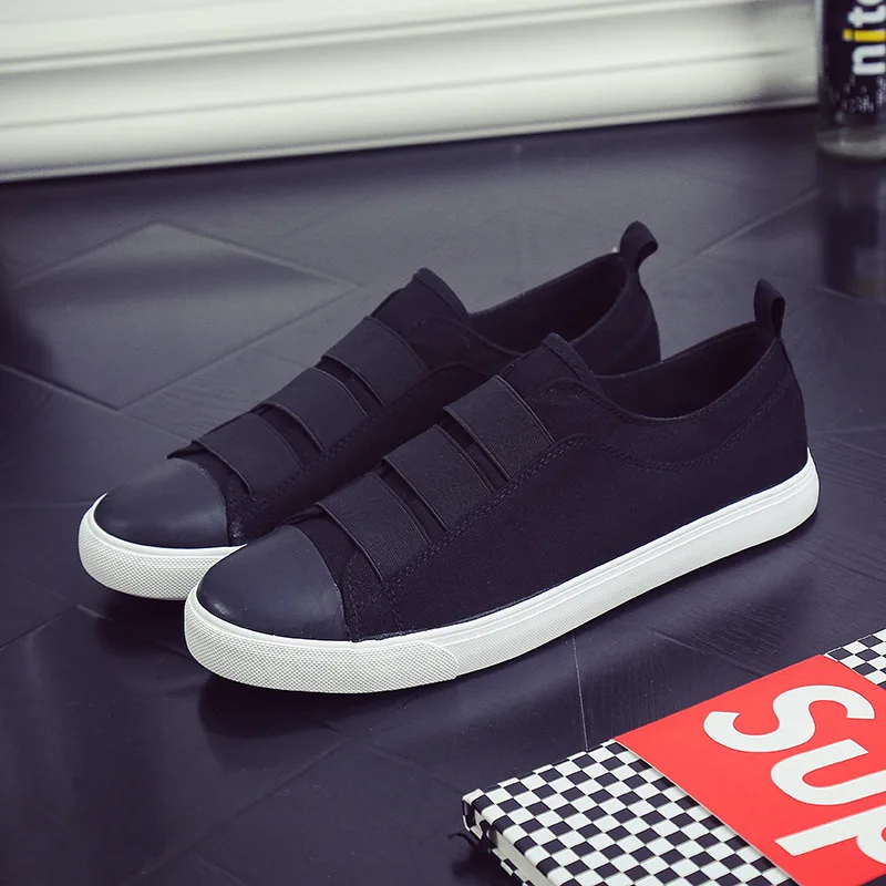 Новая весенне-осенняя повседневная мужская обувь из холстины дышащая